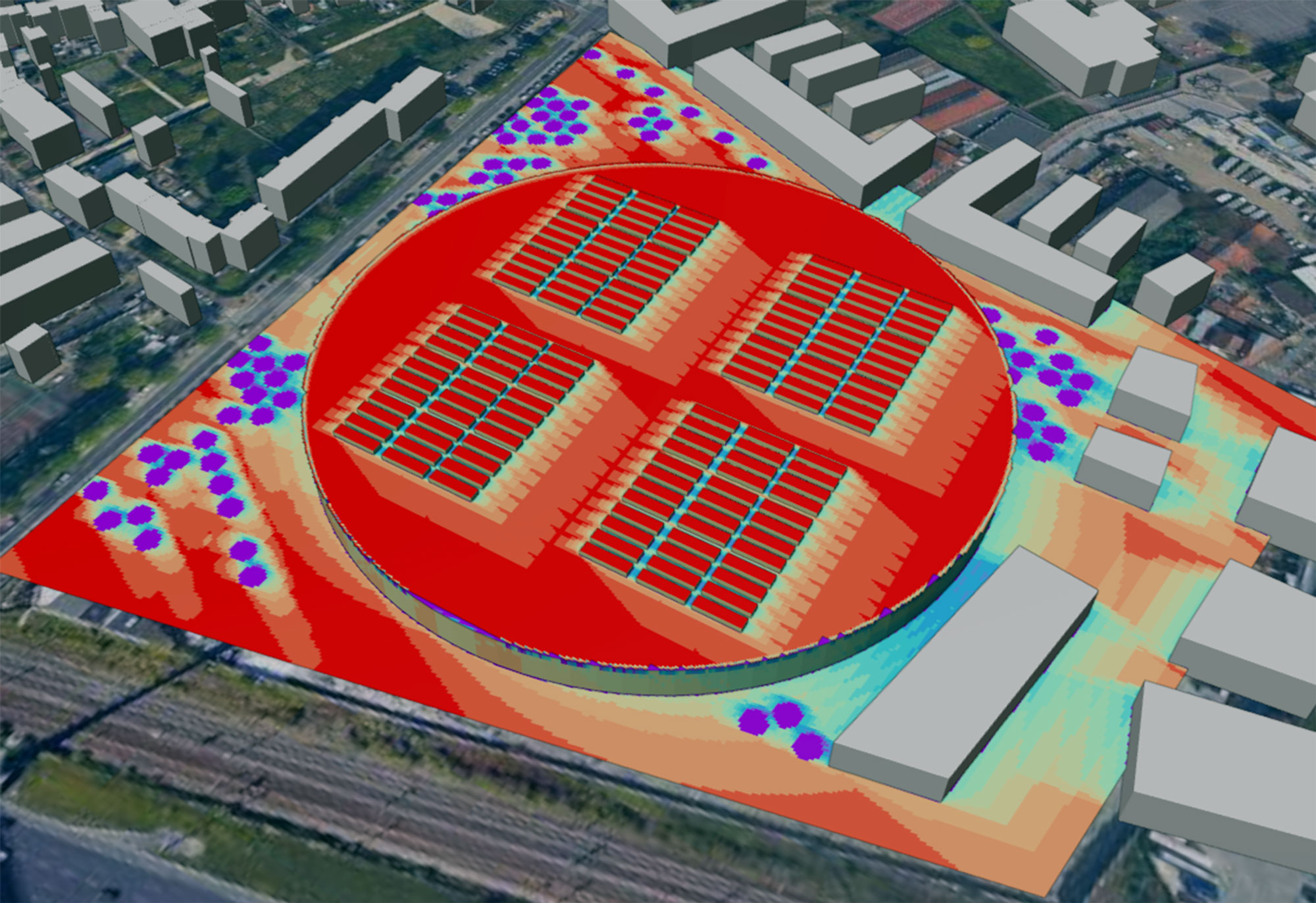 simulation_ensoleillement_data_center_OK Simulation cumul d'ensoleillement data-center