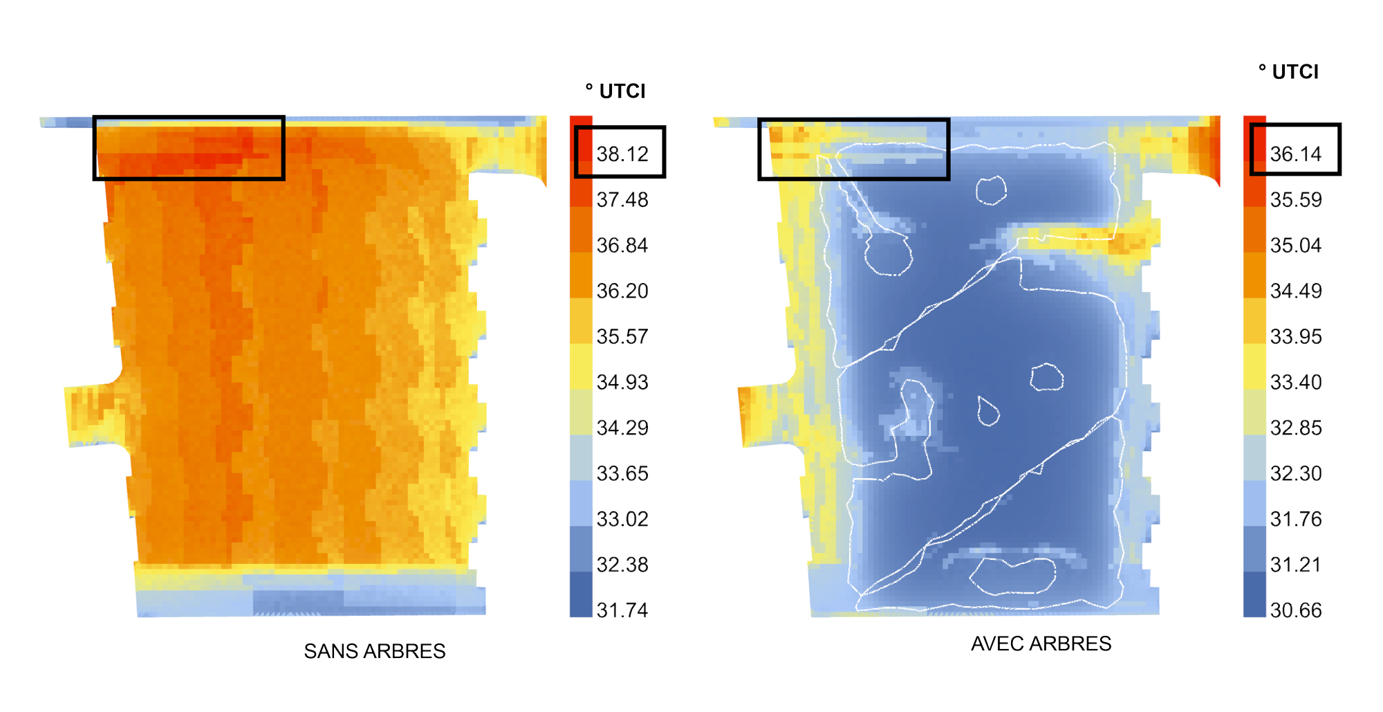 Principe de rénovation du centre commercial Le Millénaire