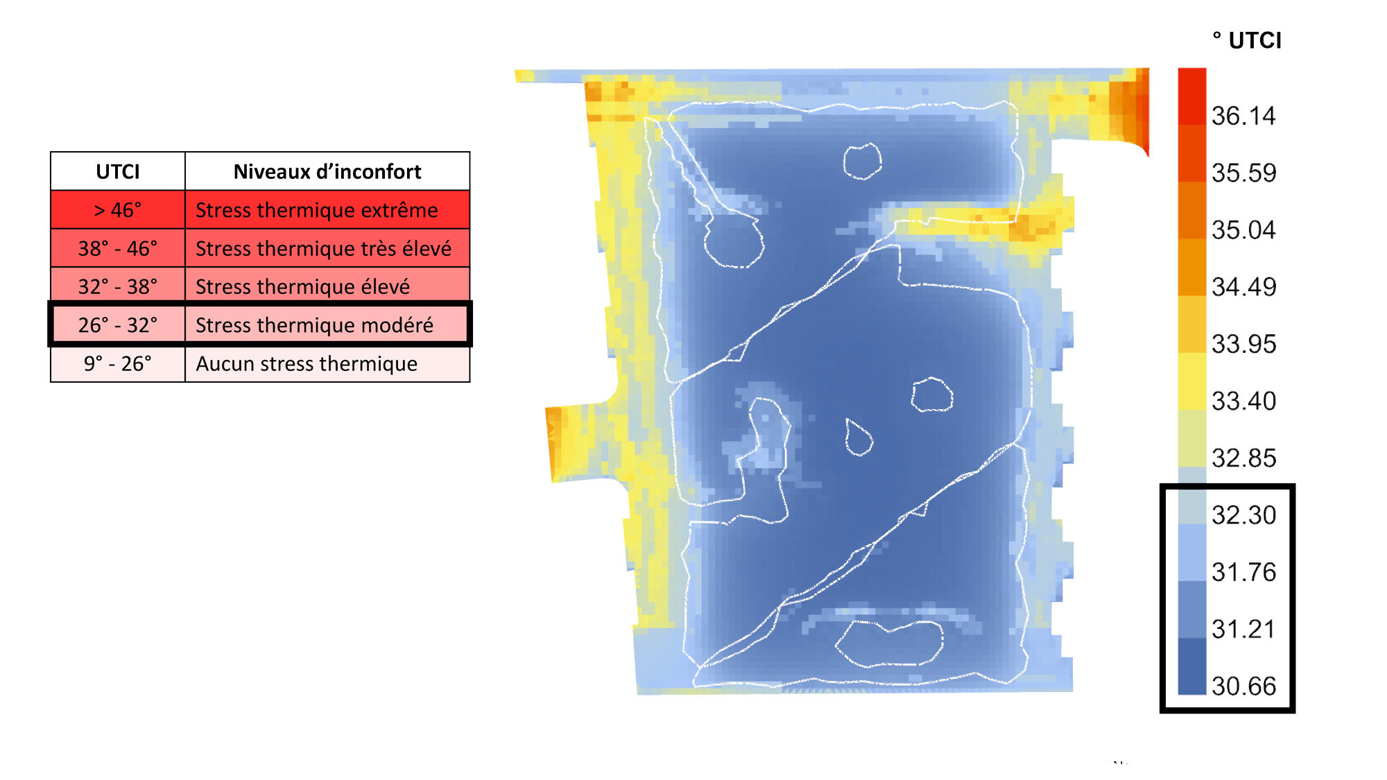 Ventilation naturelle du centre commercial Le Millénaire