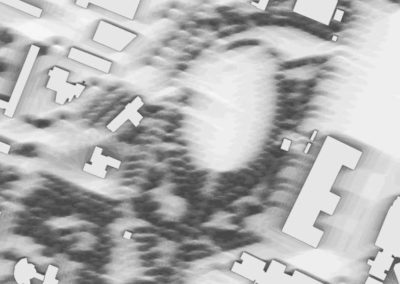 étude du confort thermique pour un parc paysager à Colmar