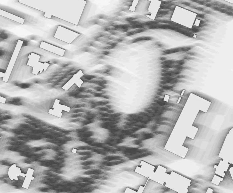 étude du confort thermique pour un parc paysager à Colmar